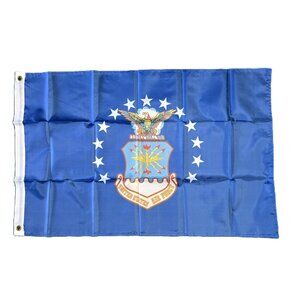 US Air Force Flag 2x3 United States Emblem USAF House Banner Grommets NEW